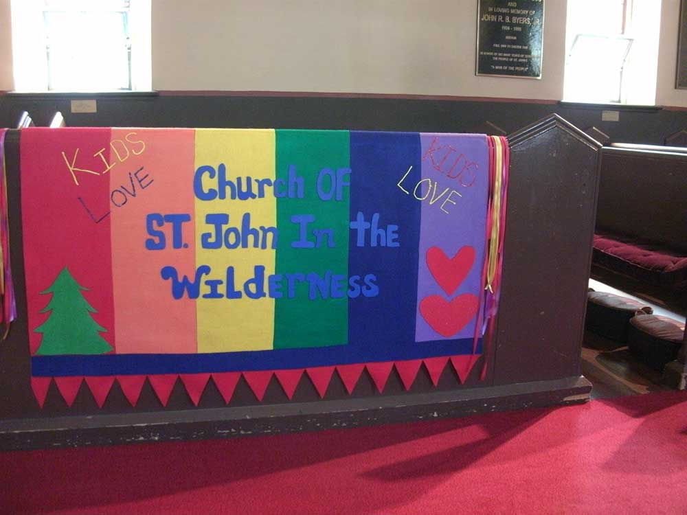 St John in the Wilderness Copake NY Church Interior